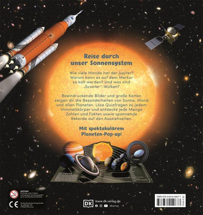 Produktbild Kinder-Weltraumatlas (Deutsch, Birgit Reit, DK Verlag - Kids, 2024)