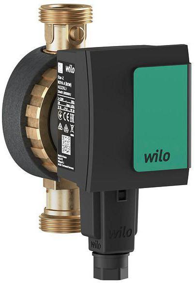 Produktbild Wilo Zirkulationspumpe Star-Z NOVA C 138 mm 1" mit Absperrarmaturen, Kabel und Zeitschaltuhr 413275