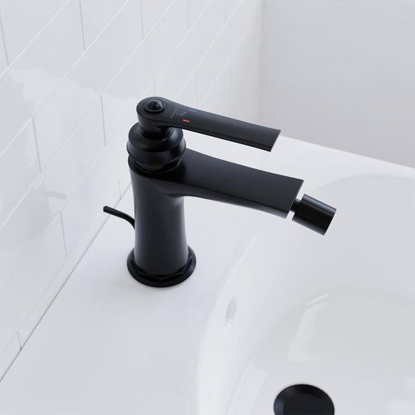 Immagine prodotto Steinberg Rubinetto per bidet serie 350, con scarico, sporgenza 130 mm, 0