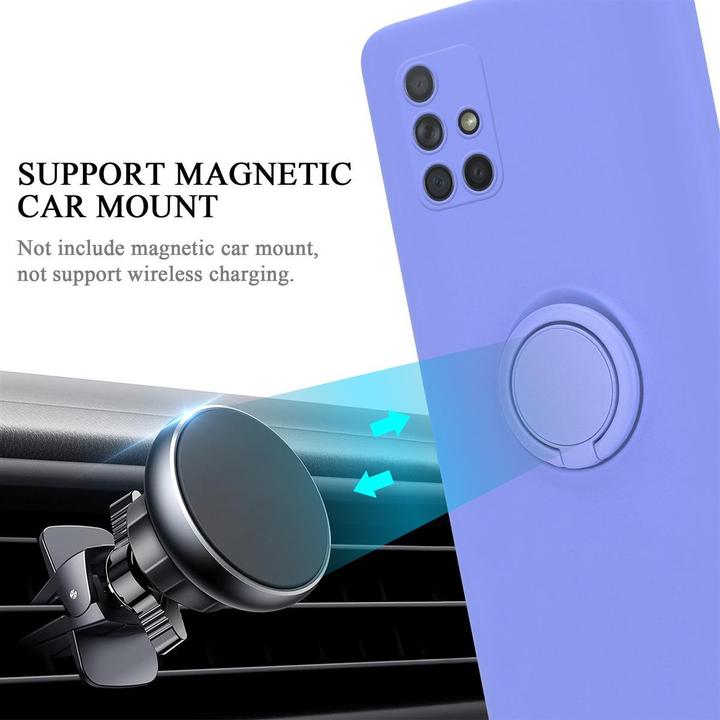 Actual product image Cadorabo TPU Liquid Ring Silicone Case Cover (Samsung Galaxy M40s)