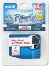 Actual product image Brother Laminated tape (2.40 cm, Red, White)