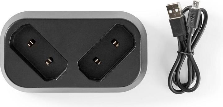 Produktbild Nedis Walkie-Talkie Charging Base - New Passend für: Bauch und Rücken 2 Schwarz Schwarz