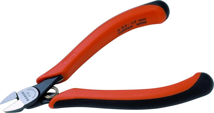 Image du produit Bahco Pince coupante diagonale ERGO, micro coupe avec poignées à 2 composants, brunie 120 mm (120 mm)