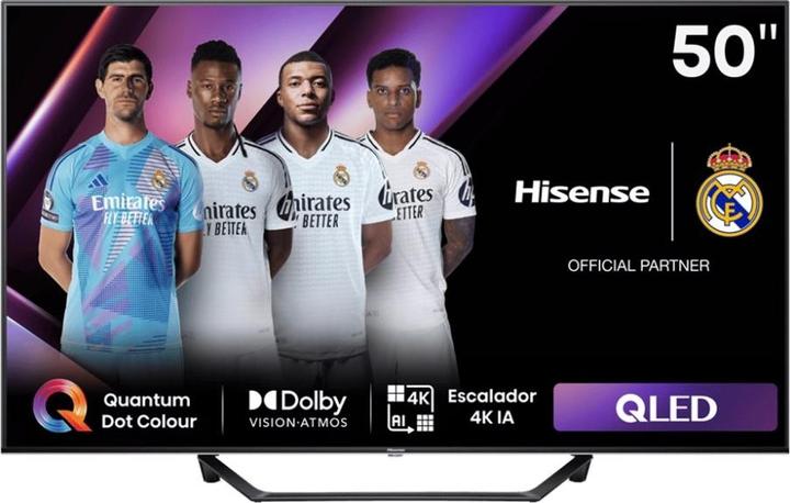 Image du produit Hisense TV TV 50A7NQ 50" 4K, QLED, 60Hz (50", QLED, 4K, 2023)
