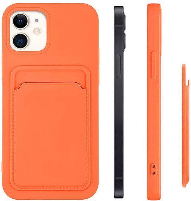 Actual product image Hurtel Card Case Silicone Wallet Case with Card Slot Documents for Xiaomi Redmi 10X 4G / Xiaomi Redmi Note (Xiaomi Redmi Note 2)