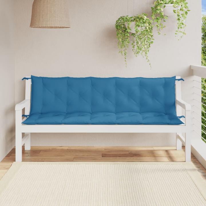 Immagine prodotto VidaXL Cuscini per panca da giardino 2 pezzi in tessuto (180 x 50 x 7 cm)
