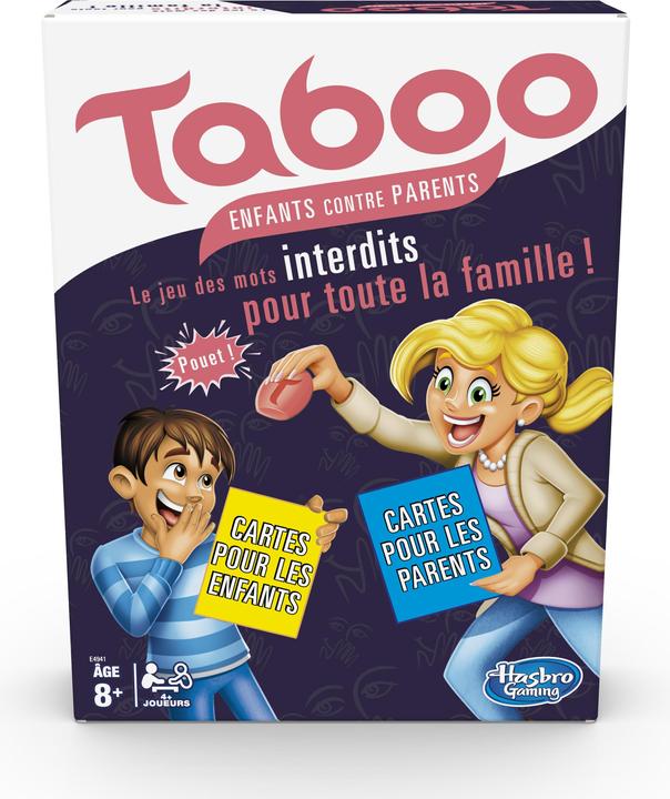 Image du produit Hasbro Gaming Taboo Family Edition, version française (Français)