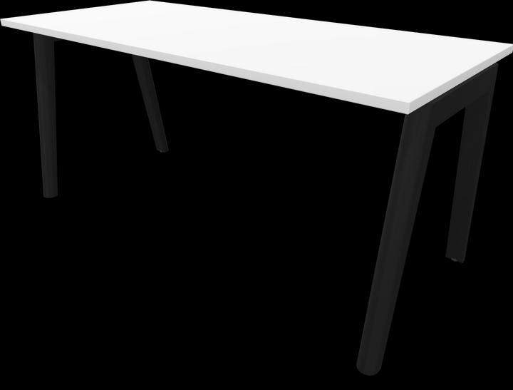 White, Ash stained black