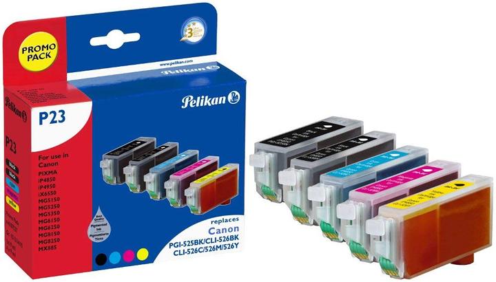 Actual product image Pelikan Cli-526, Pgi-525bk (M, PGBK, FC, Y, C)
