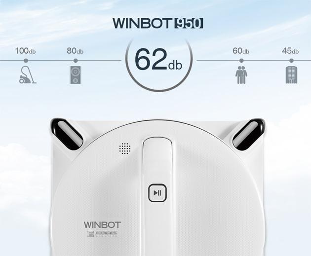 Actual product image Ecovacs Winbot W950