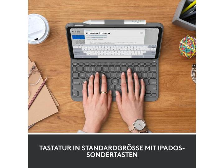 Produktbild Logitech Slim Folio (CH, iPad 10.9 (2022))