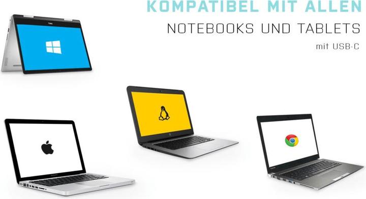 Produktbild i-tec USB-C zu (USB-C, RJ45 (1x))