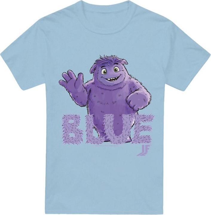 Actual product image IF Mens Blue Waving T-Shirt (3XL)