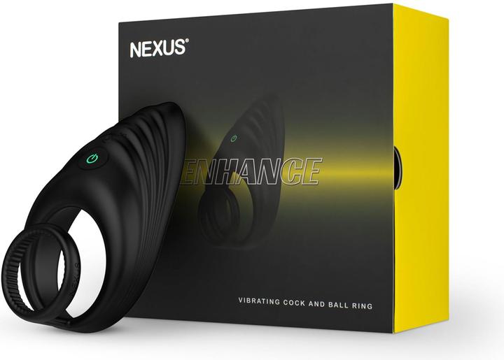 Image du produit Nexus Enhance Vibrating Cock and Ball Toy (améliorer le cock et la balle) (4.20 cm)