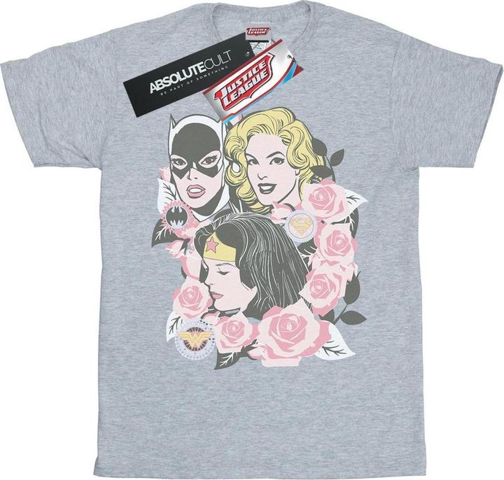 Image du produit - T-shirt SUPER POWERS FLORAL FRAME - Fille (128)