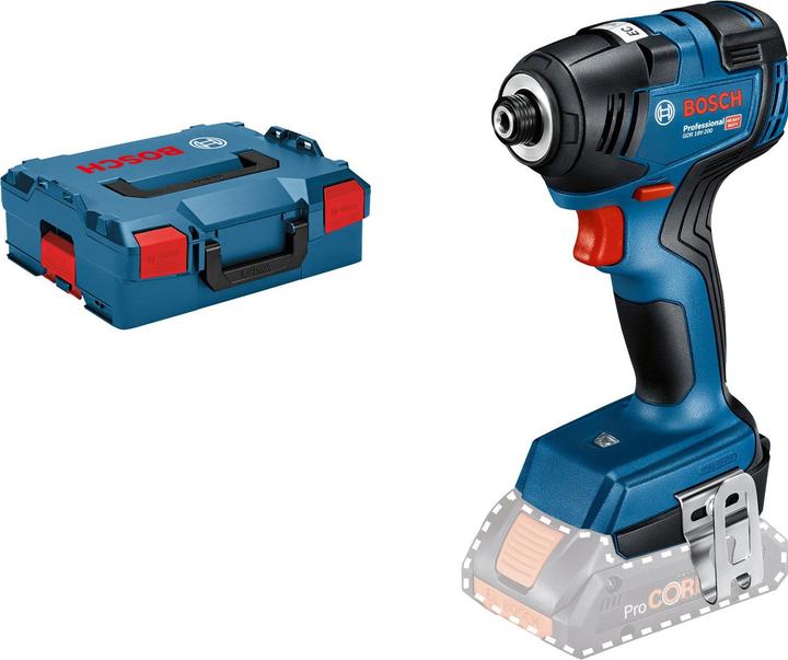 L-BOXX 136, GDR 18V-200, 1/2 L-BOXX-Einlage für Zubehör, 1/2 L-BOXX-Einlage für Gerät und Ladegerät