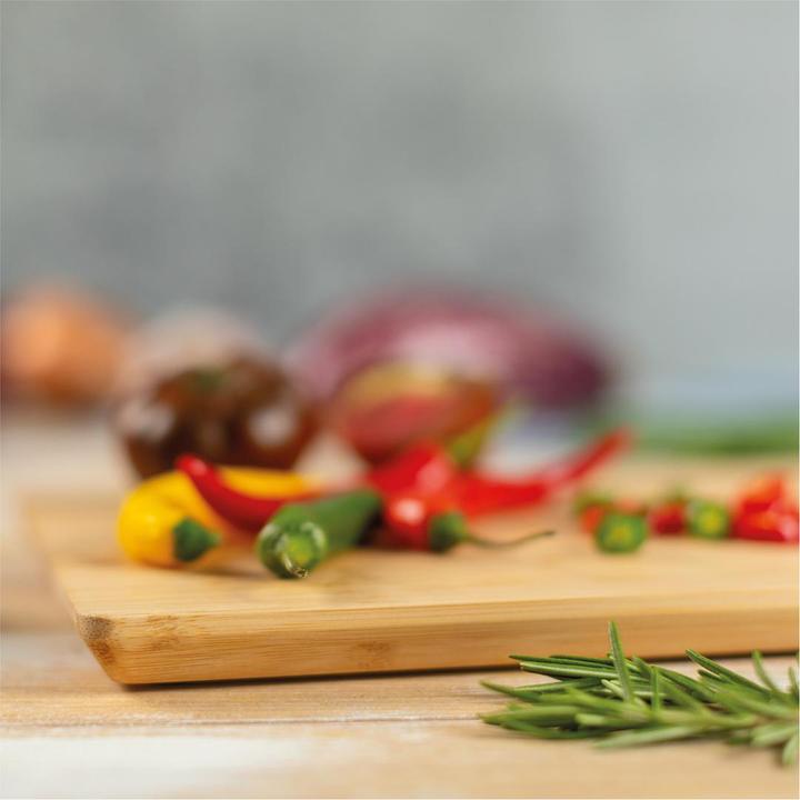 Actual product image Kuhn Rikon Iced bamboo chopping board small