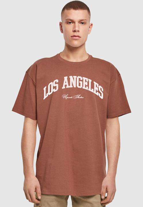 Actual product image Urban Classics L.A. College Oversize Tee - 21593 (XS)
