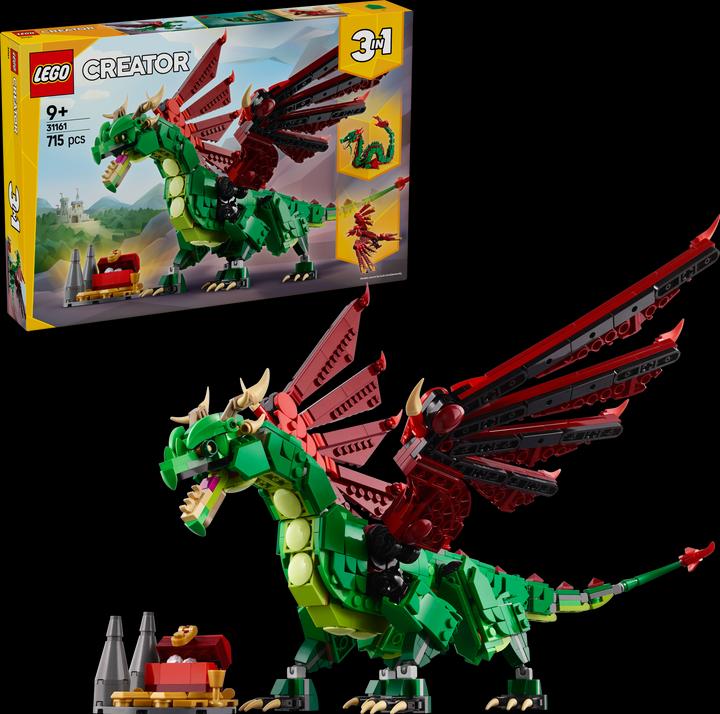 Actual product image LEGO Grüner Drache (31161, LEGO Creator Expert)