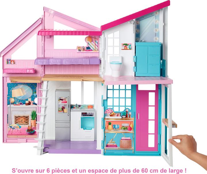 Actual product image Barbie Malibu House Playset