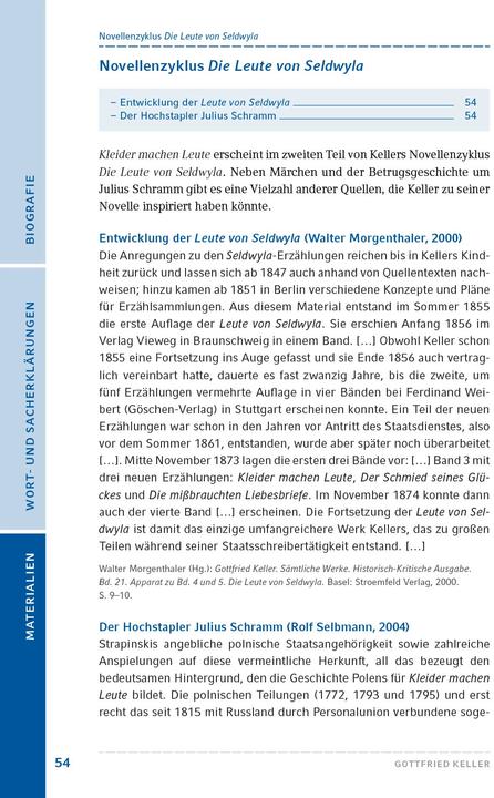 Produktbild Kleider machen Leute (Deutsch, Gottfried Keller, 2020)