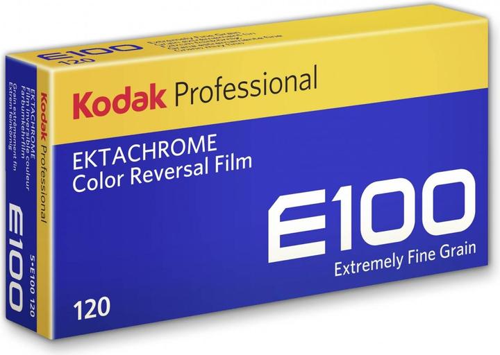 Actual product image Kodak E100G 120 Colour film