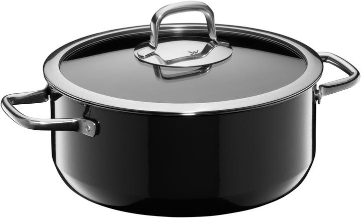 Produktbild WMF Bratentopf schwarz (24 cm, Kochtopf, Edelstahl)