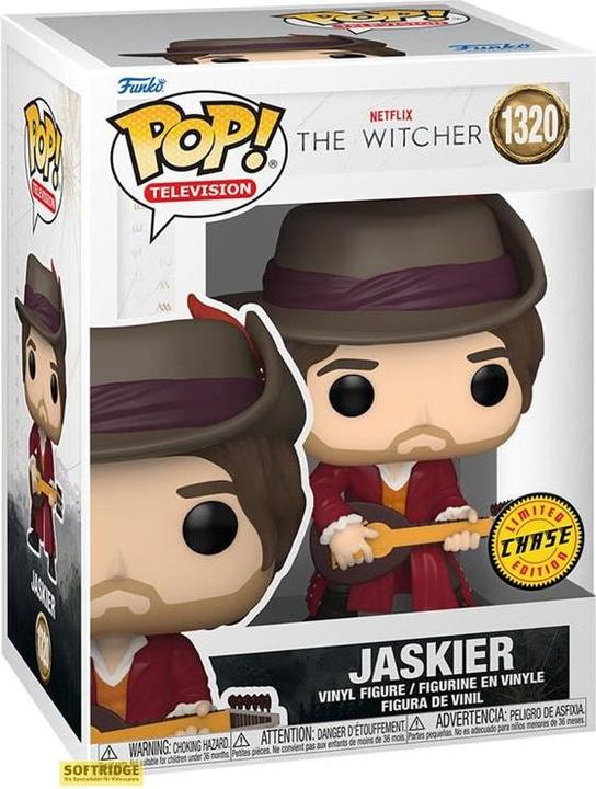 Image du produit Funko The Witcher POP! TV Vinyl figurines Jaskier 9 cm