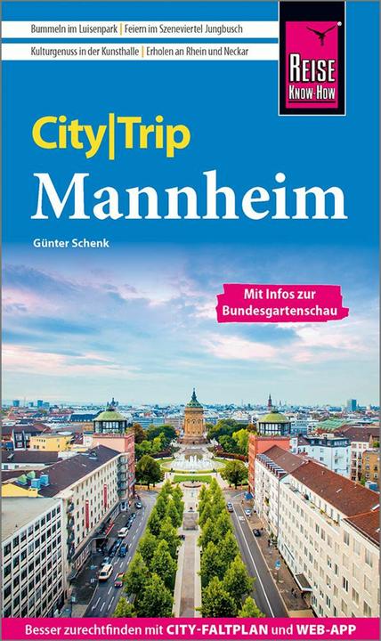 Produktbild CityTrip Mannheim mit Infos zur Bundesgartenschau (Deutsch, Günter Schenk, 2022)