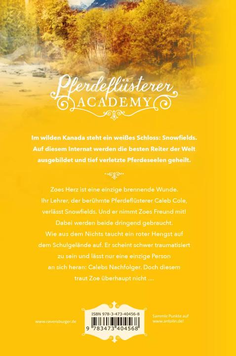 Produktbild Ravensburger Pferdeflüsterer-Academy, Band 7: Flammendes Herz (Deutsch, Gina Mayer, 2020)