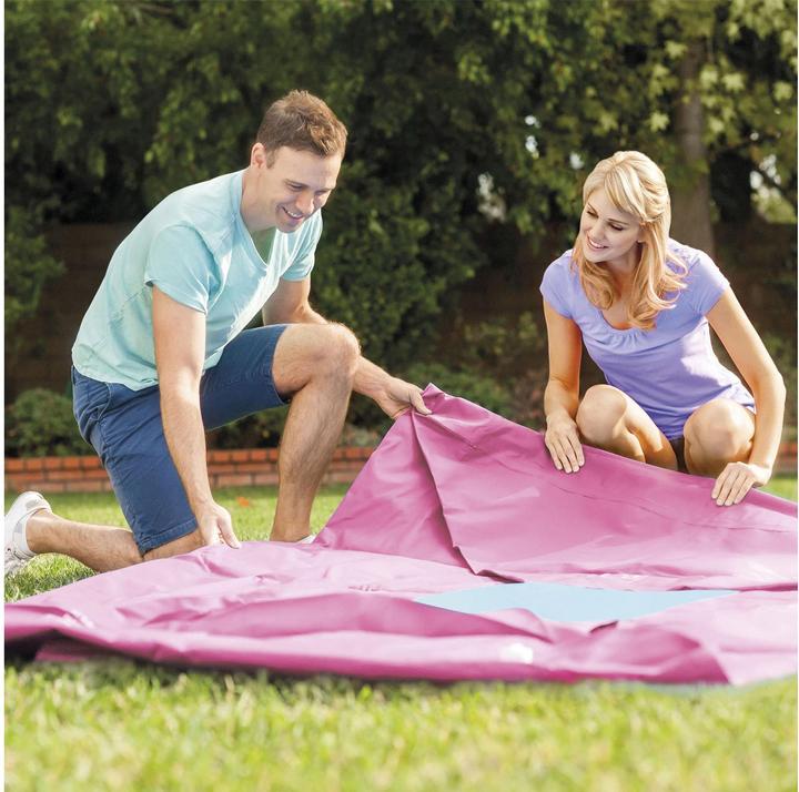 Produktbild Intex Rahmen Pool Rechteckig Rosa 220X150X60 Cm (220 x 150 x 60 cm)