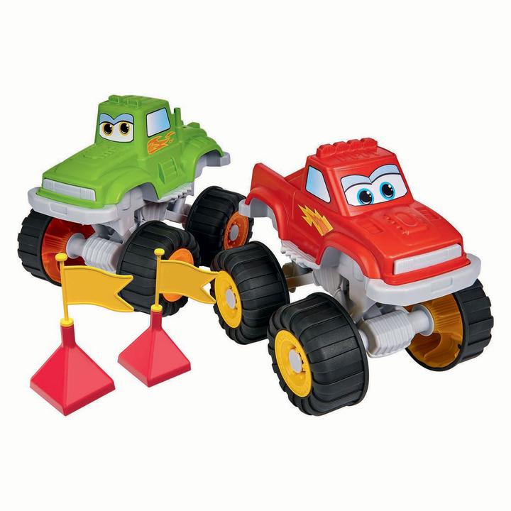 Actual product image Androni Giocattoli Monstertruck 23cm mit 2x Hinderniss im Netz