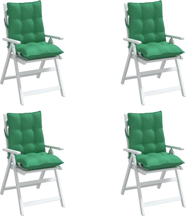 Produktbild VidaXL Niedriglehner-Auflagen 4 Stk. Oxford-Gewebe (100 x 50 x 7 cm)
