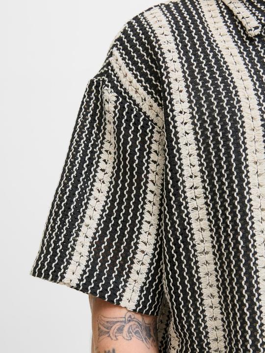 Produktbild Jack & Jones Jorbellagio Crochet Shirt Ss (XXL)