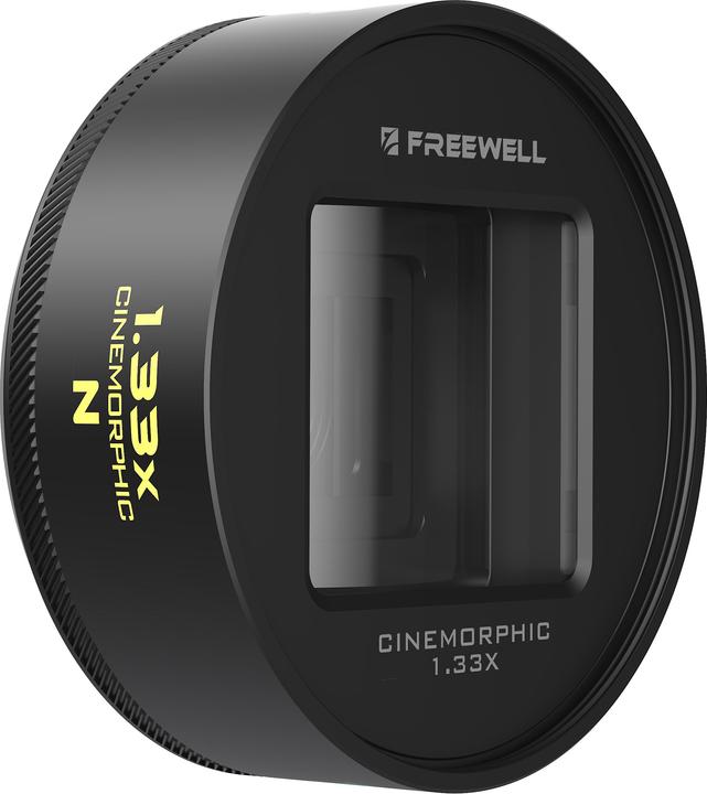 Actual product image Freewell Neutral Streak 1.33x Anamorphic Lens with 17mm Mount