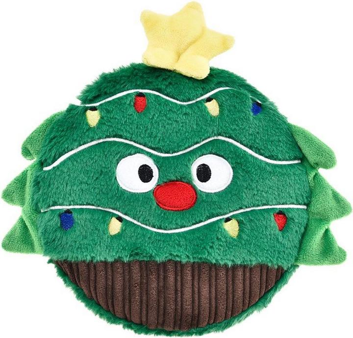 Produktbild House Of Paws Hunde Quietschspielzeug Weihnachtsbaum