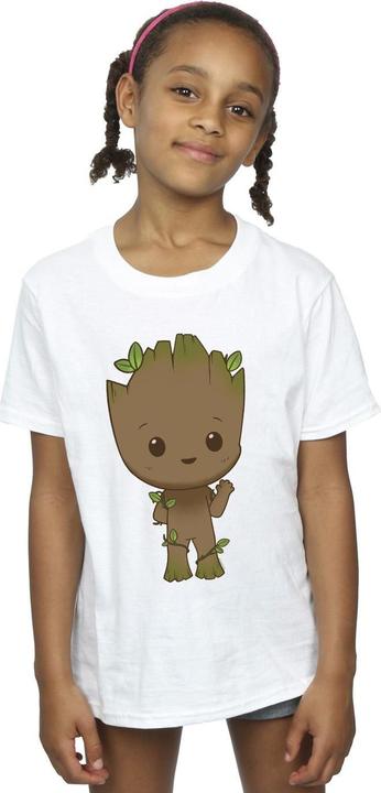 Image du produit - T-shirt AM GROOT CHIBI WAVE POSE - Fille (152, 158)