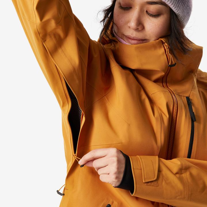 Produktbild Wedze Skijacke Damen warm und atmungsaktiv - FR500 camel (L)