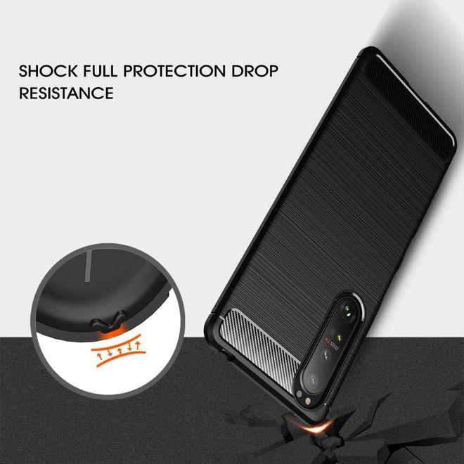 Produktbild MU Style Carbon Fiber TPU Softcase Series (Sony Xperia 1 III)