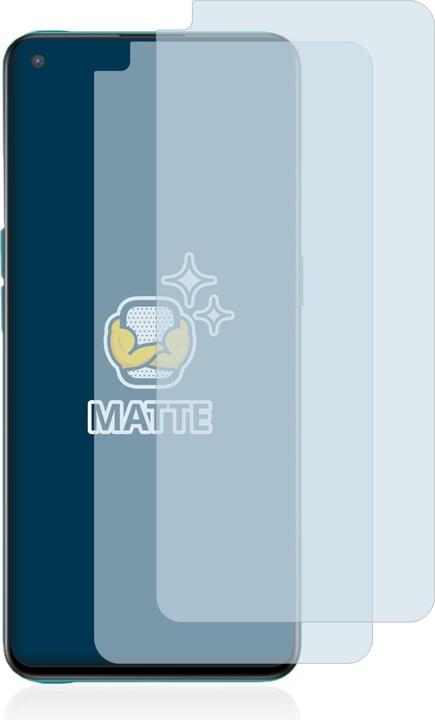 Actual product image BROTECT Anti-glare screen protector matt (2 Piece, OnePlus North CE 5G)
