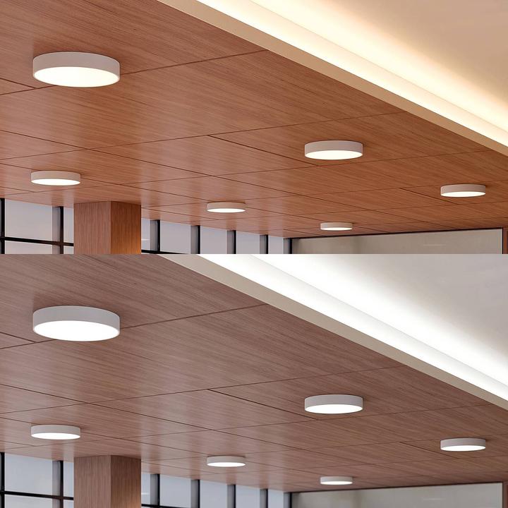 Actual product image Arcchio Noabelle LED-Deckenlampe, weiss, 60 cm (3900 lm)