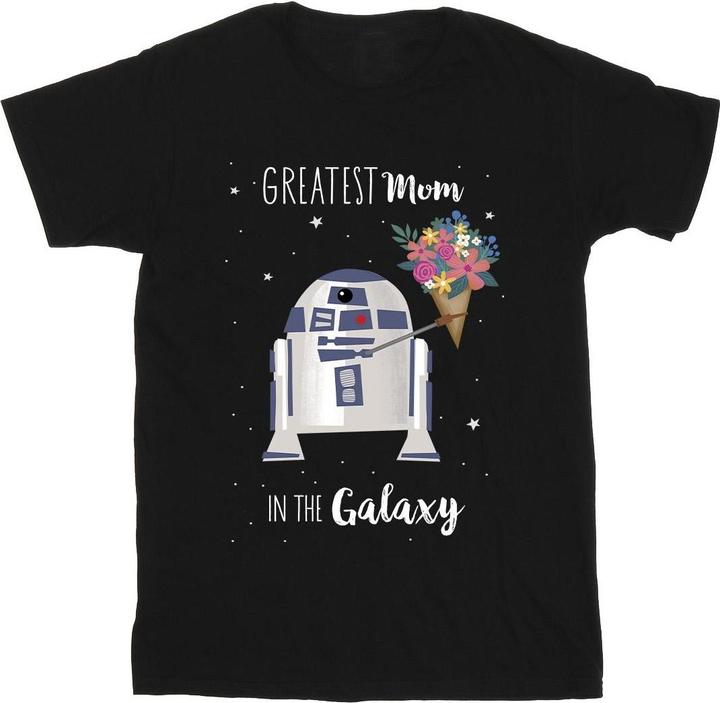 Actual product image Star Wars Girls Greatest Mum Cotton T-Shirt (152, 158)