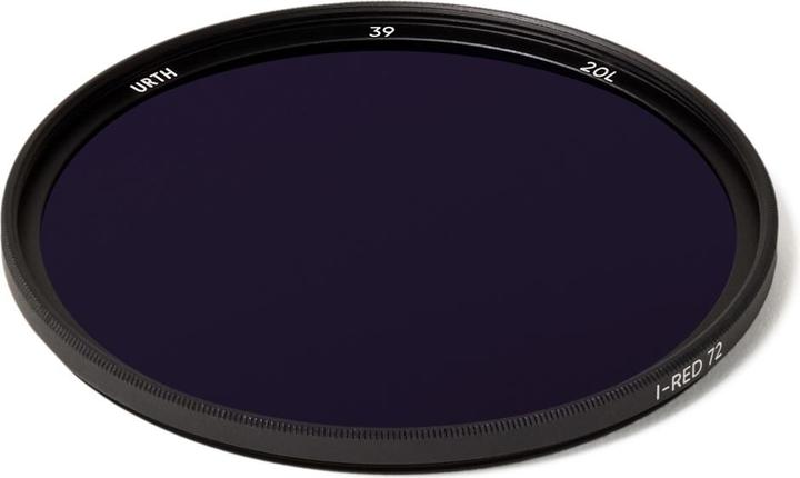 Image du produit Urth 39mm Infrared (R72) Lens Filter (Plus+) (Filtre de transmission infrarouge)