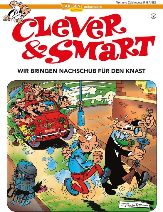 Actual product image Clever und Smart 2: Clever & Smart, Band 2 (German, Francisco Ibáñez, 2018)