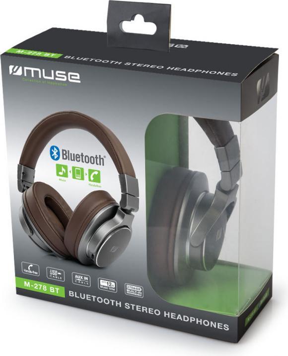 Actual product image Muse M-278 BT (12 h, Wireless, Cable)