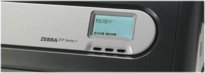 Image du produit Zebra ZXP série 7, recto, 12 points/mm (300dpi), USB, Ethernet Imprimante à cartes, recto, thermique... (300 dpi)