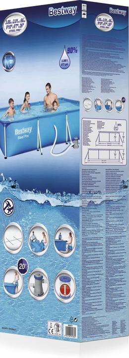 Actual product image Bestway Steel Pro Set (300 x 201 x 66 cm)