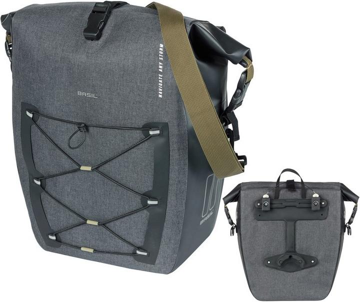 Produktbild Basil Navigator Storm Mik Side L (31 l, Gepäckträgertasche)