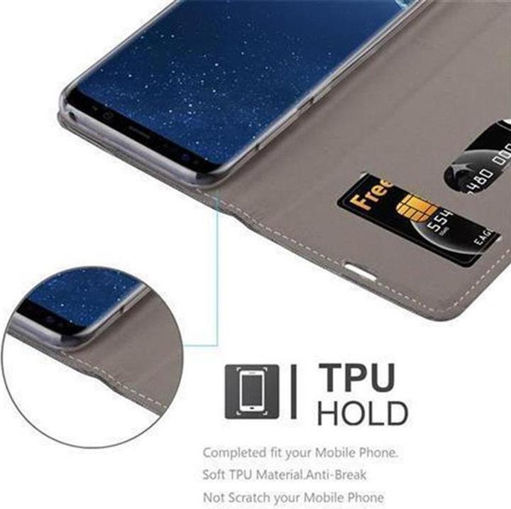 Actual product image Cadorabo Book Jeans Optics Cover (Samsung Galaxy S8)