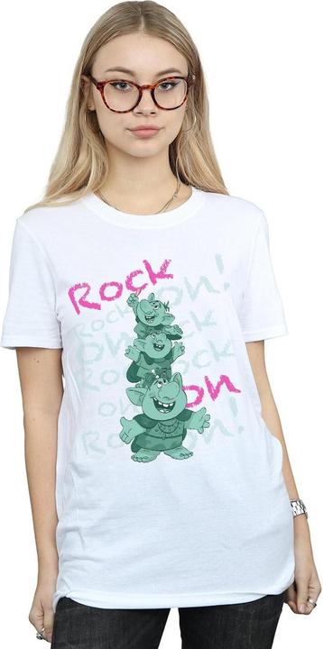 Immagine prodotto Disney Frozen Trolls Rock On Maglietta Ampia Donna (5XL)